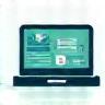 Blog Platform Setup Icon